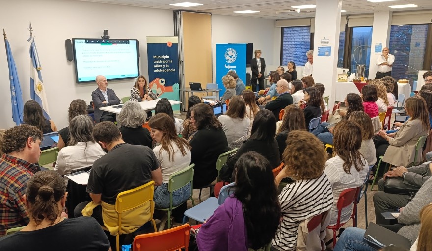 UNICEF y Avellaneda, juntos por la infancia: avanzan las políticas públicas en MUNA 2025